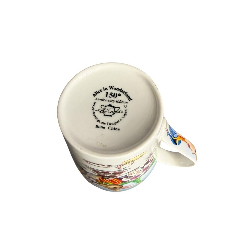 Paul Cardew 150th Anniversary Alice In Wonderland Coffee Mug Cup - Picture 8 of 15